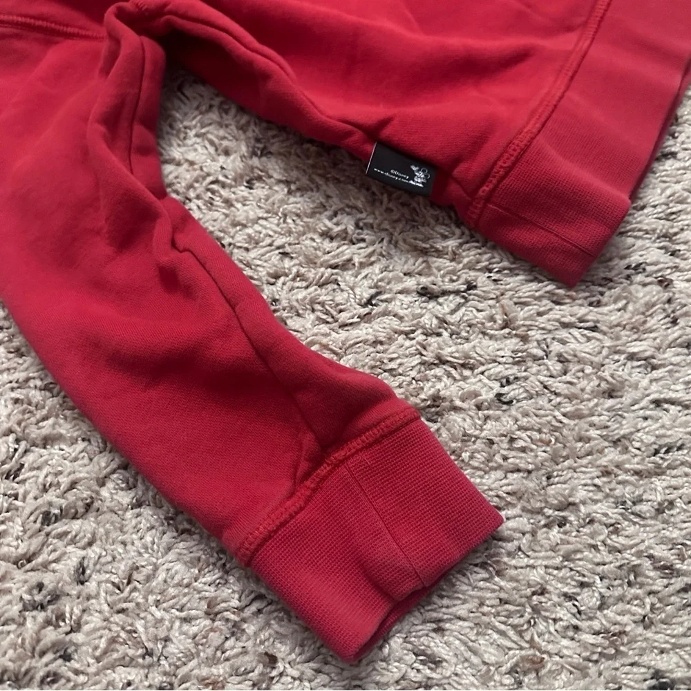 Gap x Disney Red Mickey Mouse Graphic Hoodie Sweatshirt Kids Size Small